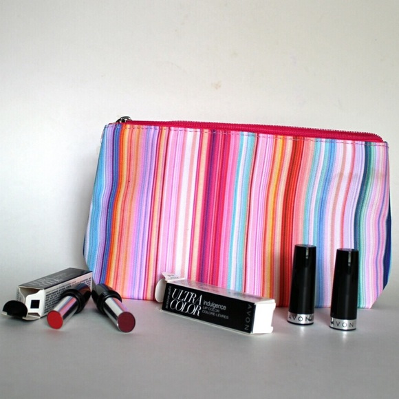 3pcs - 2 🆕Avon lipstick & 1 NWOT Clinique Bag - Picture 4 of 7